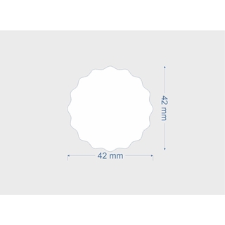 INF012 - Etiquetas 8 modelos diferentes en 1 rollo - Rollo de 250 ud - 42 mm Ø - Imagen 2